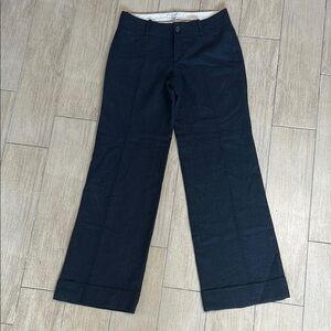 Banana Republic Dark Gray Boot Cut Flare Dress Pants